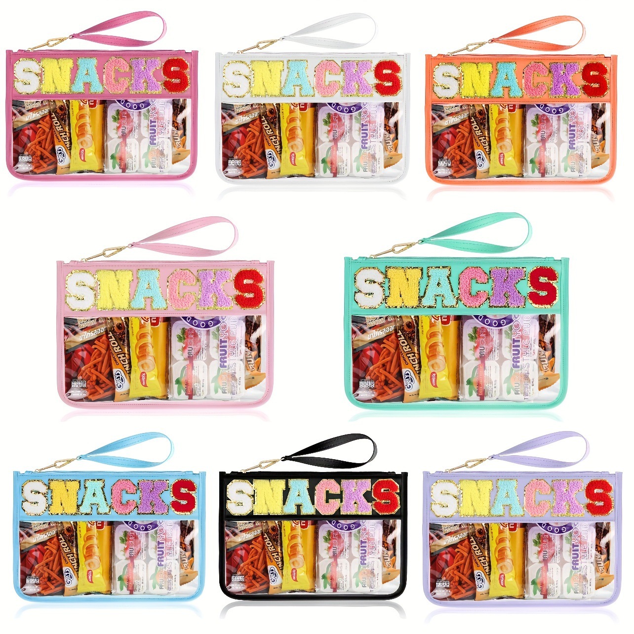 Embroidery Fonts - Waterproof Travel Toiletry Bag, Embroidery Letter
