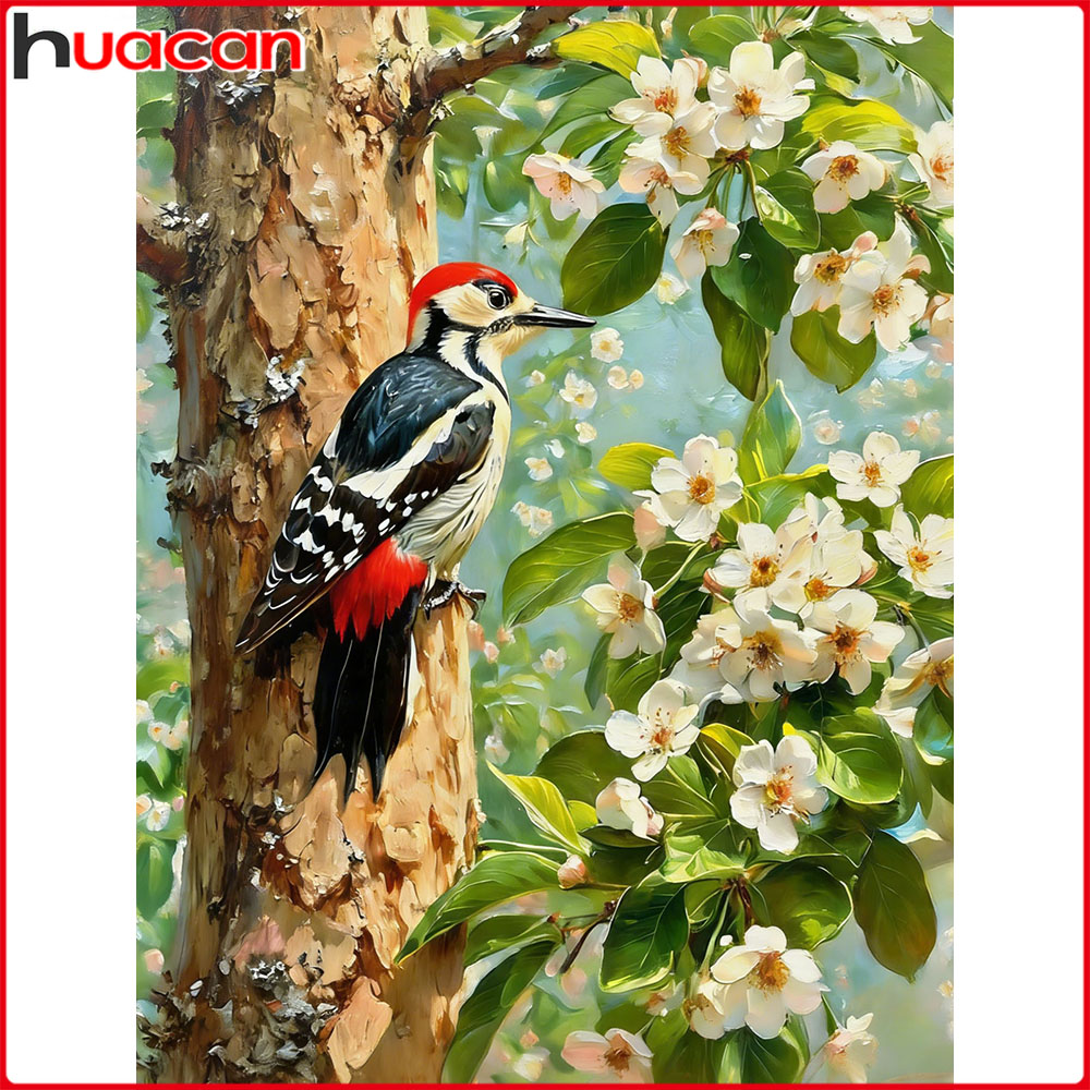 Embroidery Daisy - Huacan New Arrivals 2026 Diamond Painting