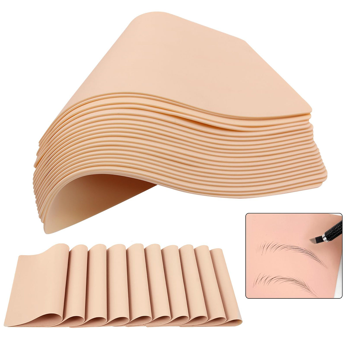 Transfer Paper Carbon - Blank Tattoo Practice Skin, Double Sided