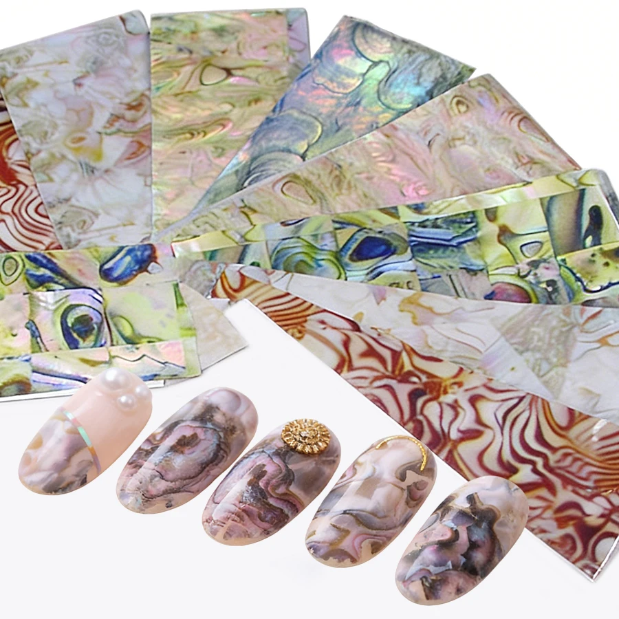 Transfer Paper Carbon - 16 Sheets Marble and Shell Design