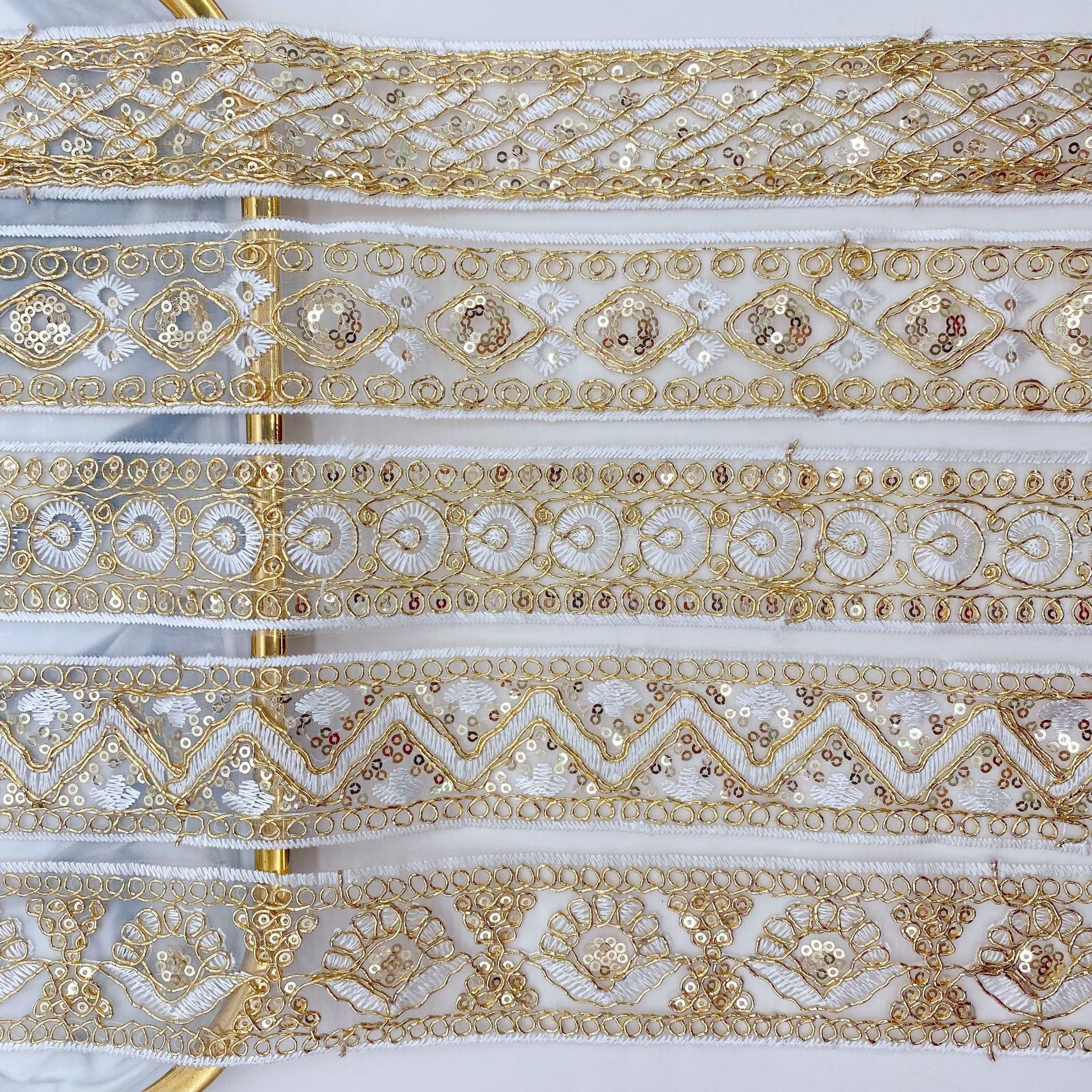 Embroidery Net Fabric - 3Yards Of Wholesale National Style Embroidery
