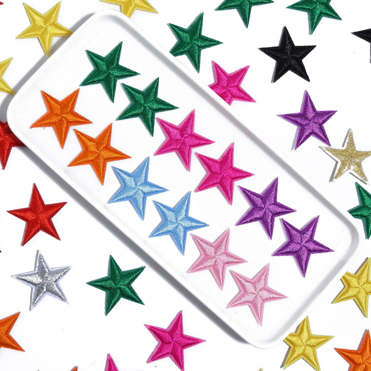 10pcs Small Mini Star Embroide - Embroidery Diy のレビューと価格