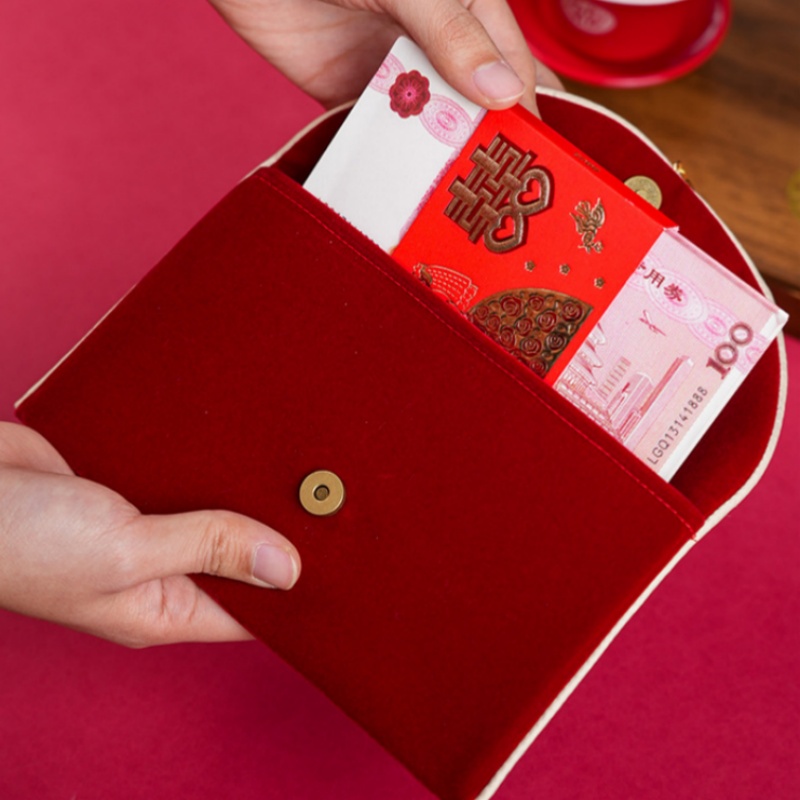1Pcs Multiple Patterns Wedding - Embroidery Red のレビューと価格