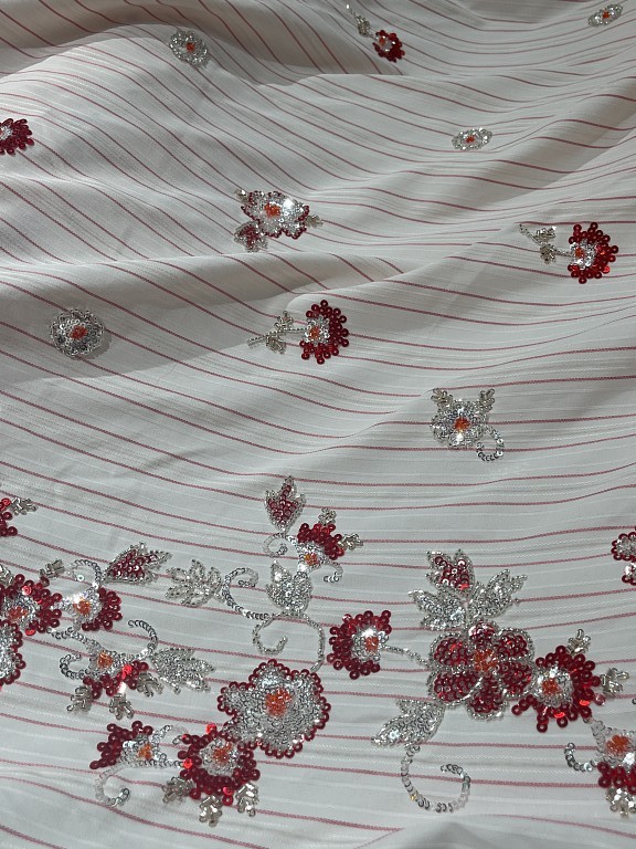 Niche Designer Tailor Red Casu - Embroidery Red のレビューと価格