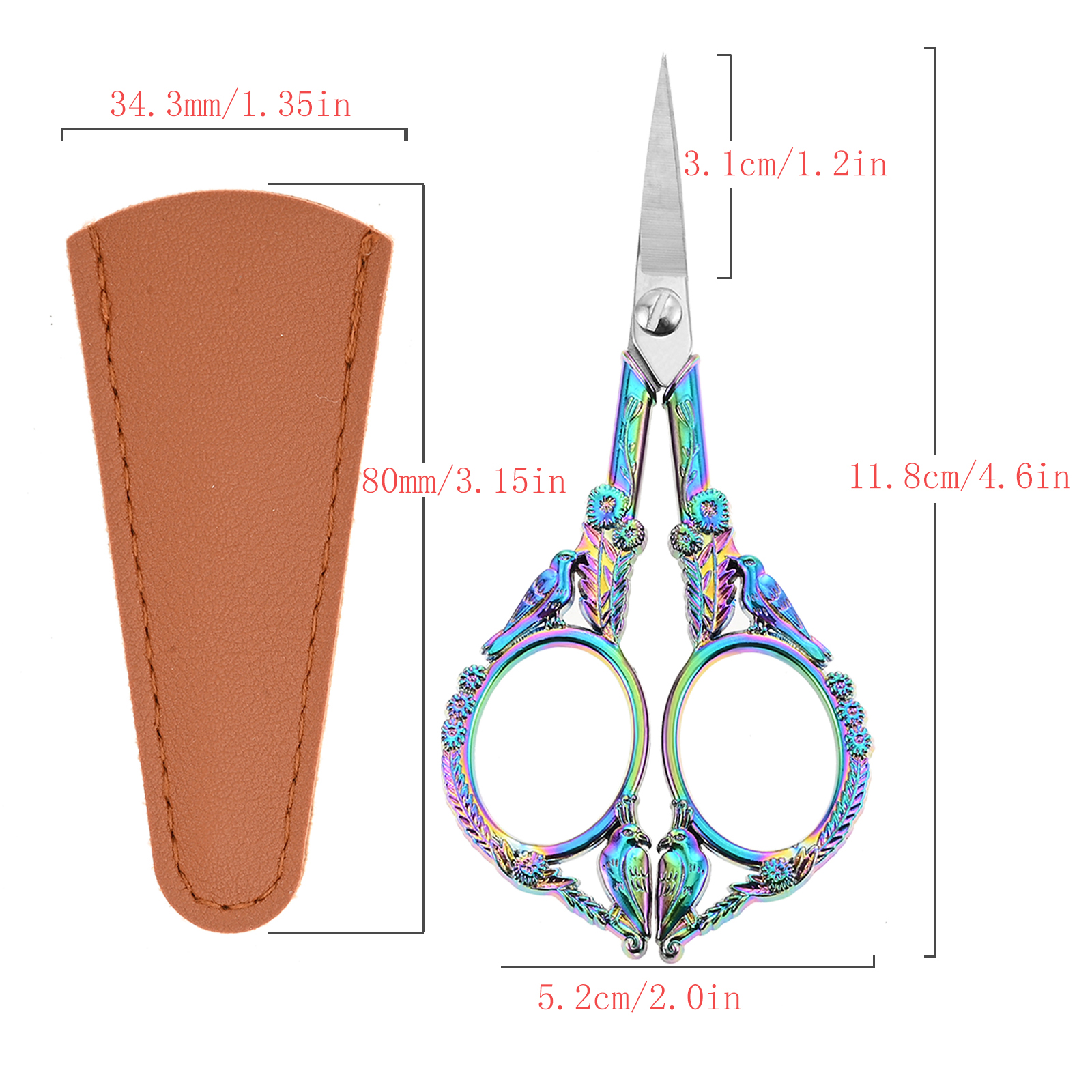 Retro Embroidery Scissors with - Embroidery Fonts のレビューと価格