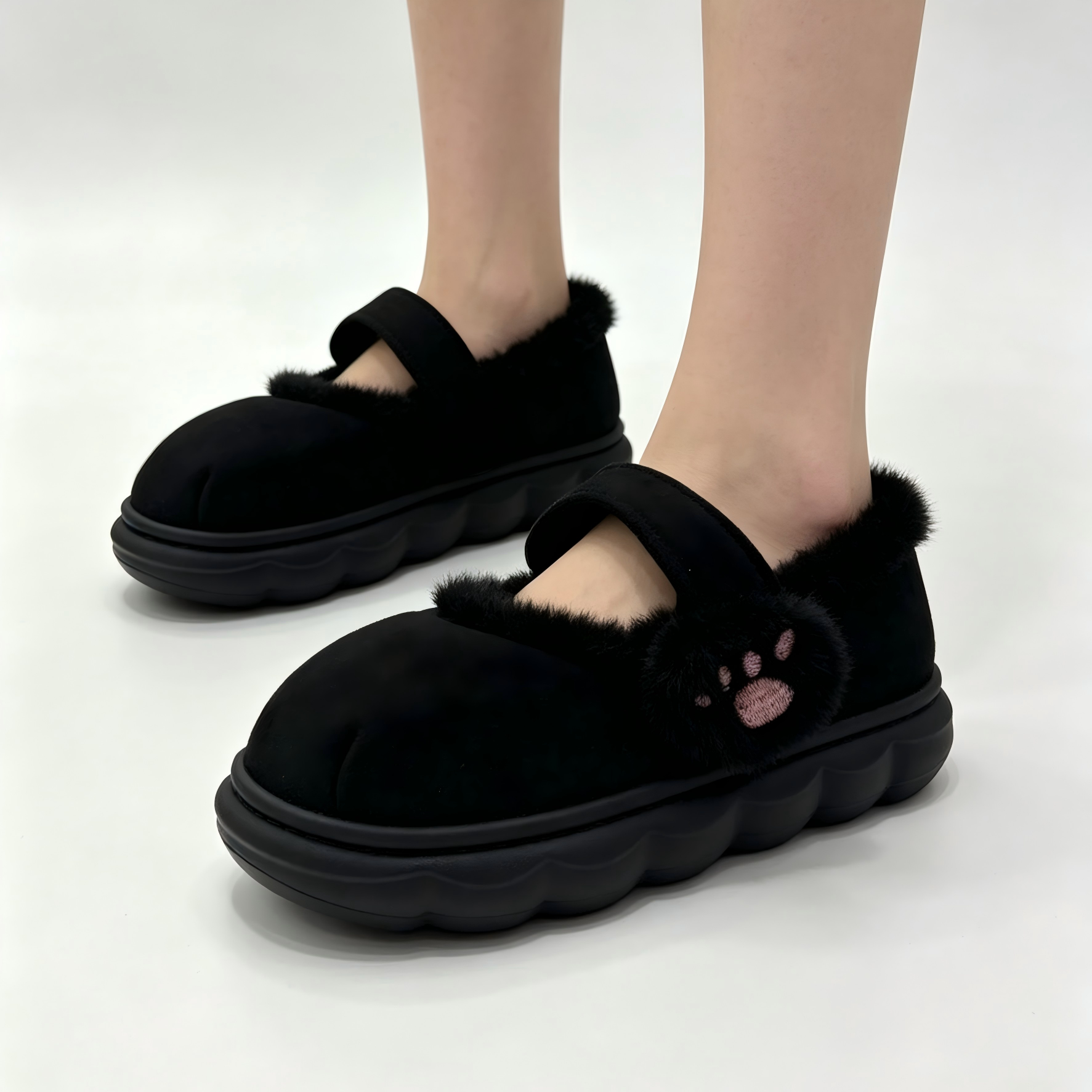 Women's High-End Cotton Slippe - Embroidery Design のレビューと価格