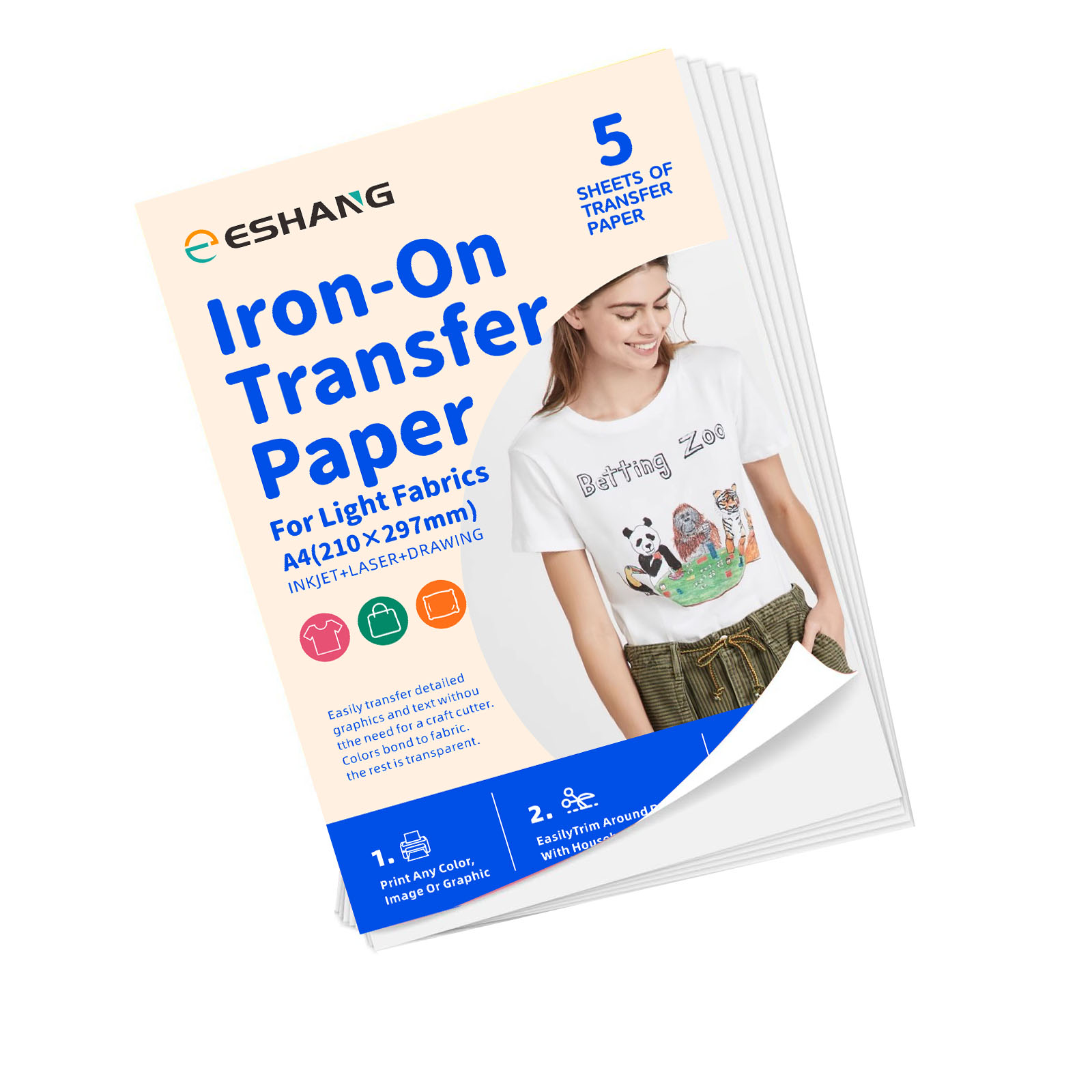 5 Sheets A4 Heat Transfer Pape - Transfer Paper Carbon のレビューと価格