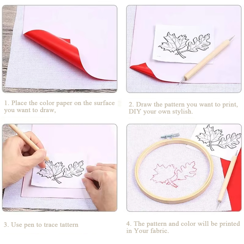 10pcs/set Embroidery Transfer  - Transfer Paper Carbon のレビューと価格