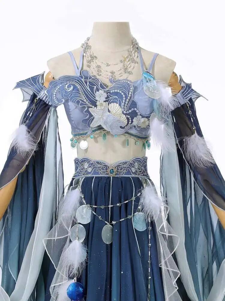 Exotic Blue Dress Heavy Embroi - Embroidery Dress のレビューと価格