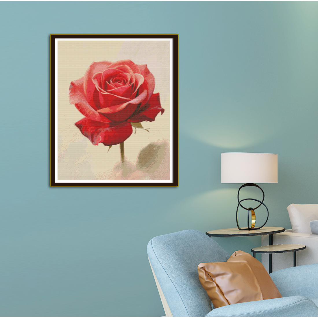 A Cross-Stitch Pattern of a Bl - Embroidery Roses のレビューと価格