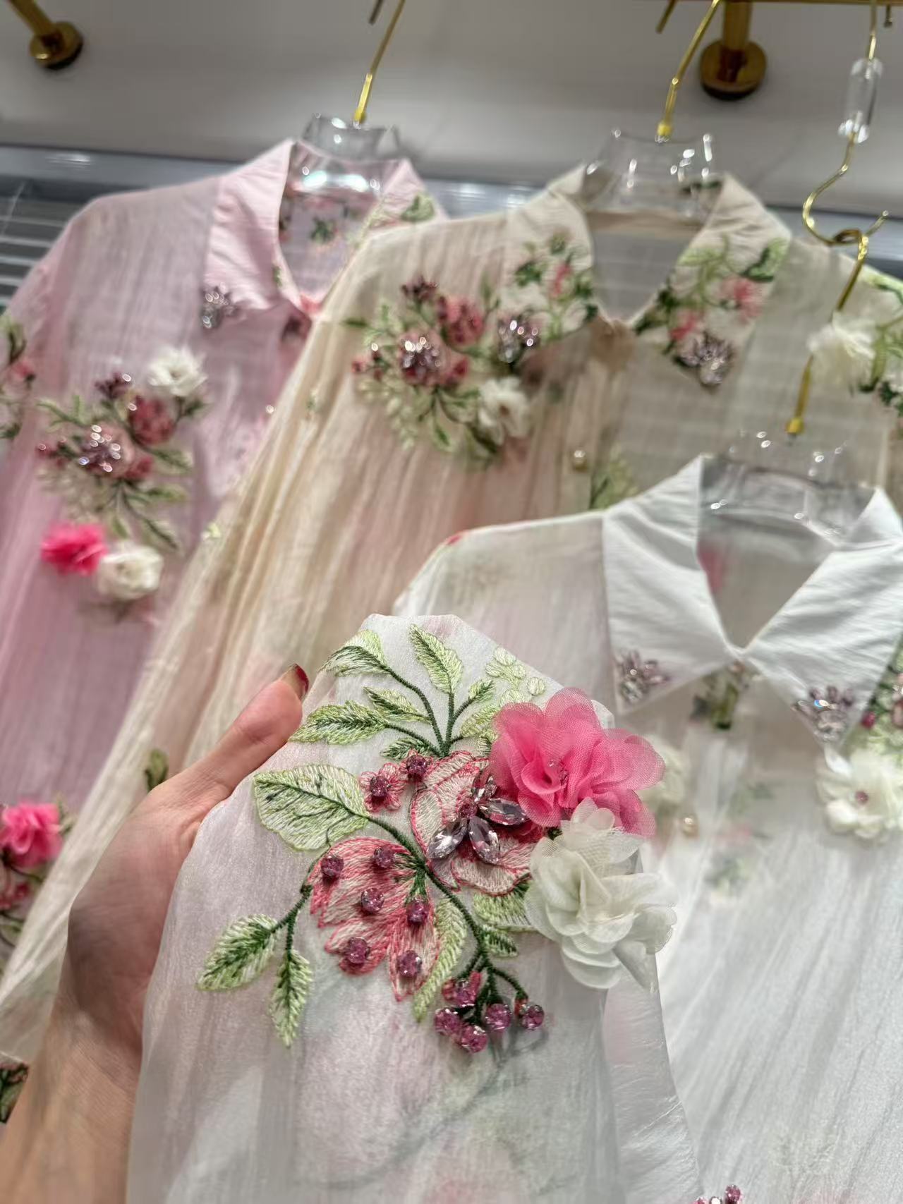 Luxury Style Flowers Embroider - Embroidery Daisy のレビューと価格