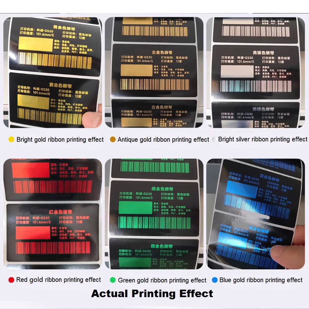 Color golden foil resin ribbon - Transfer Paper Carbon のレビューと価格