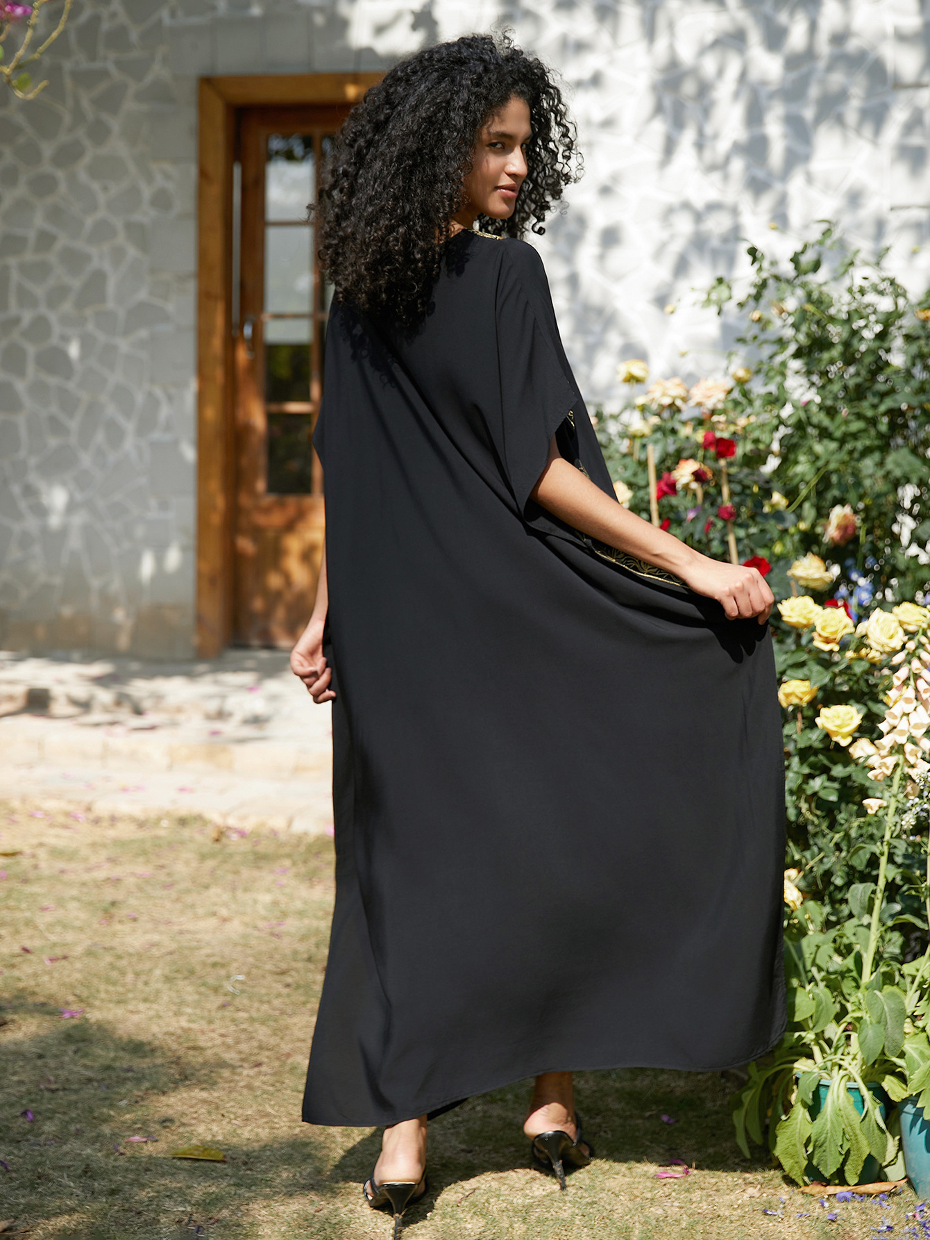 Swimsuit Cover Ups Embroidery  - Embroidery Kaftan のレビューと価格