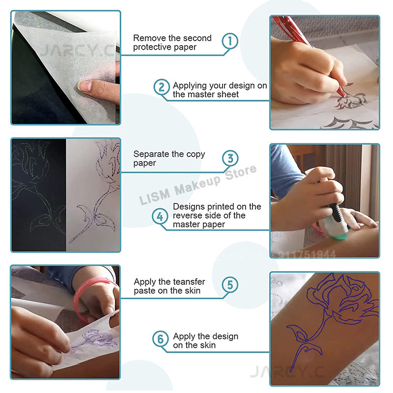Tattoo Thermocopier Paper Tatt - Transfer Paper Carbon のレビューと価格