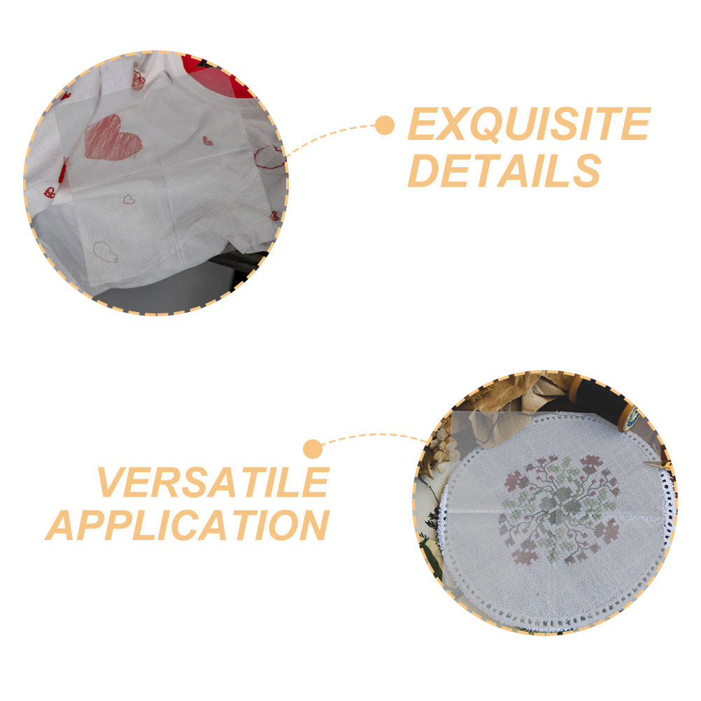 8Pcs Wash Away Embroidery Tran - Embroidery Diy のレビューと価格