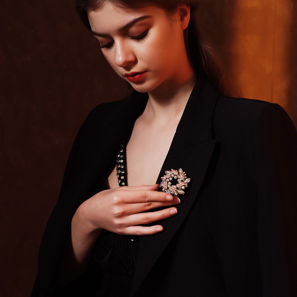 Pearl Brooch Pin Snowflake Hig - Embroidery Kaftan のレビューと価格