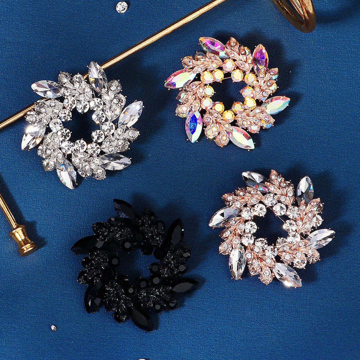 Pearl Brooch Pin Snowflake Hig - Embroidery Kaftan のレビューと価格