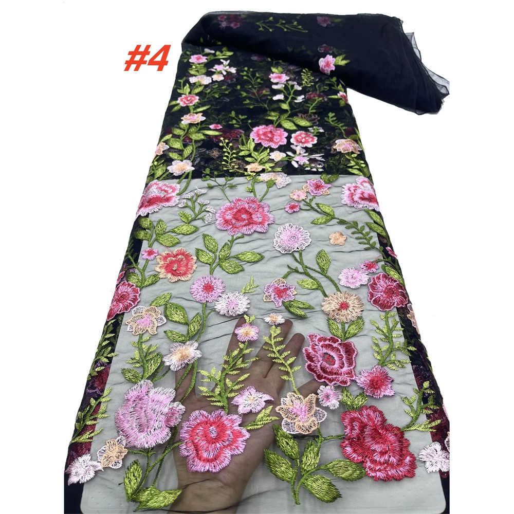 Wholesale French Luxury Mesh E - Embroidery Net Fabric のレビューと価格