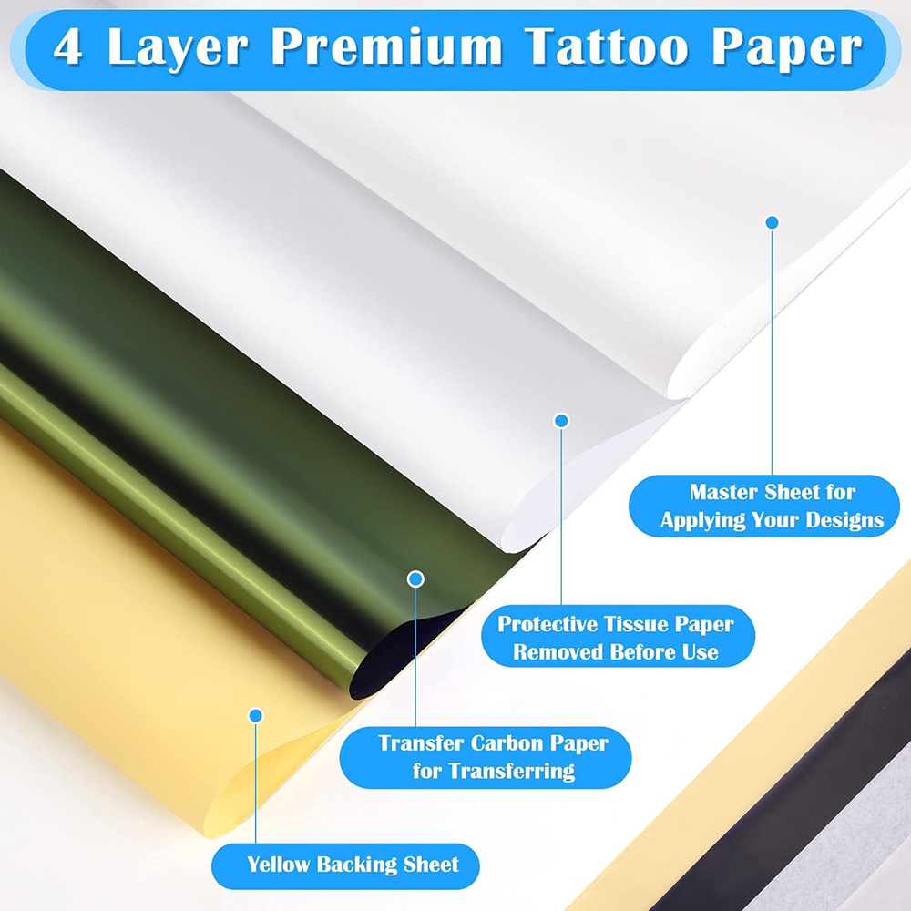 Tattoo Transfer Paper A4 Size  - Transfer Paper Carbon のレビューと価格