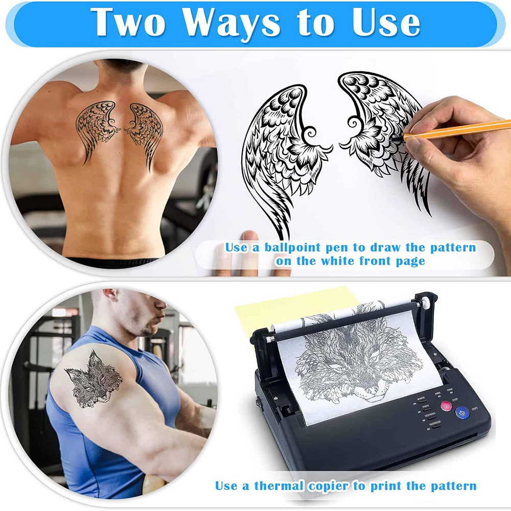 Tattoo Transfer Paper A4 Size  - Transfer Paper Carbon のレビューと価格
