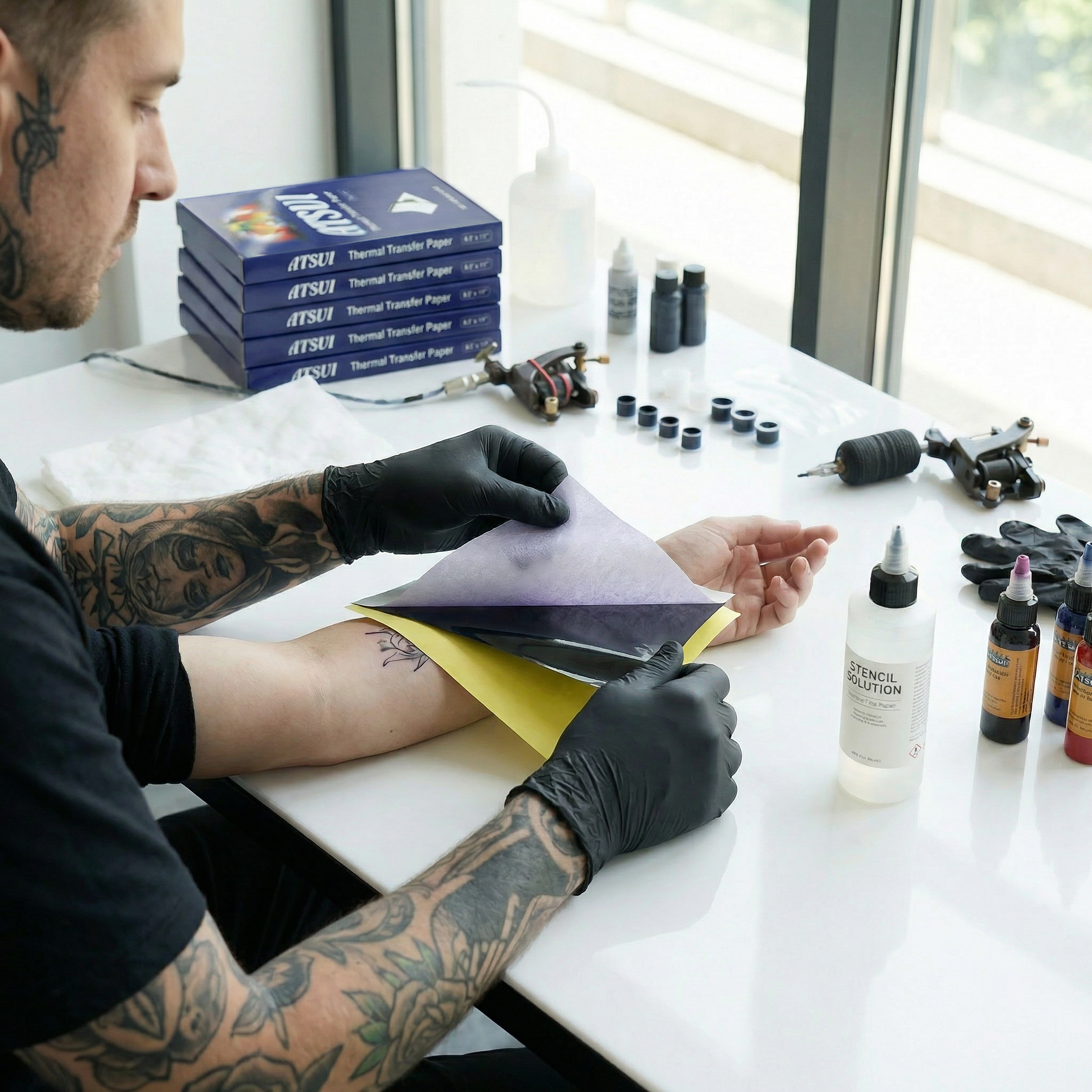 MAMBA 100/50/20/10PCS Tattoo T - Transfer Paper Carbon のレビューと価格