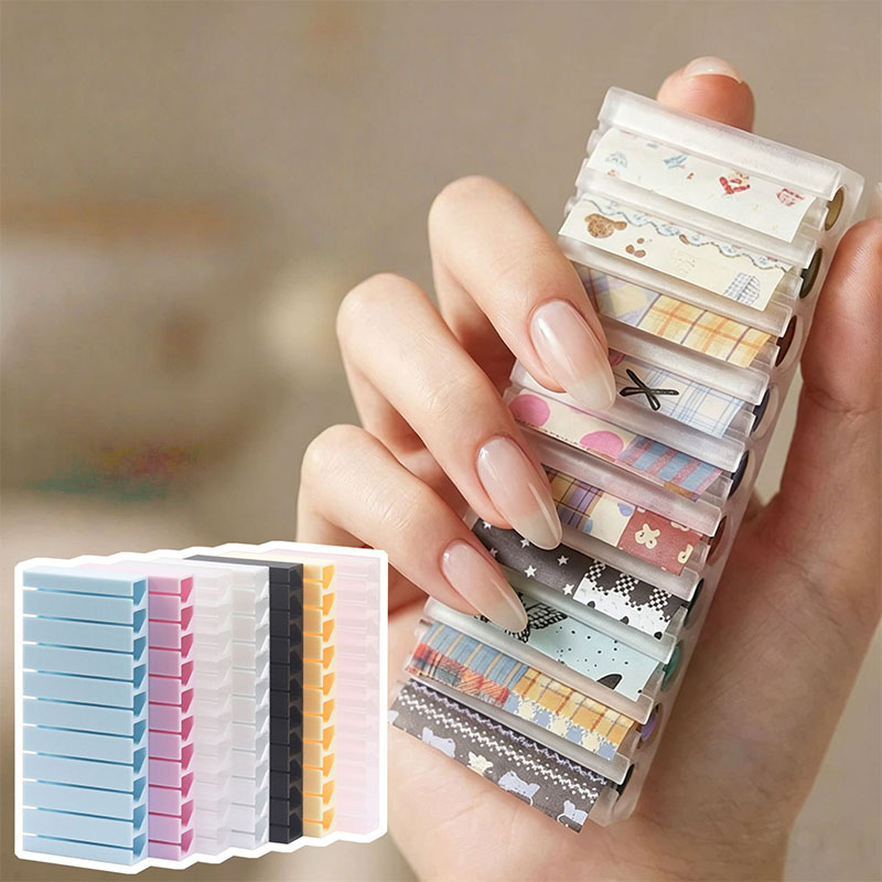 3pcs Nail Foils Gradient Trans - Transfer Paper Carbon のレビューと価格
