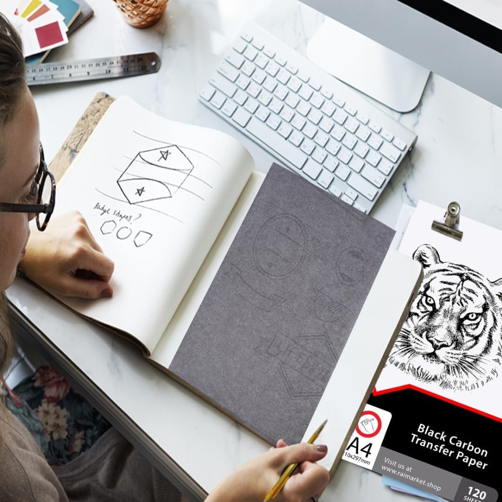 120 Sheets Carbon Transfer Pap - Transfer Paper Carbon のレビューと価格