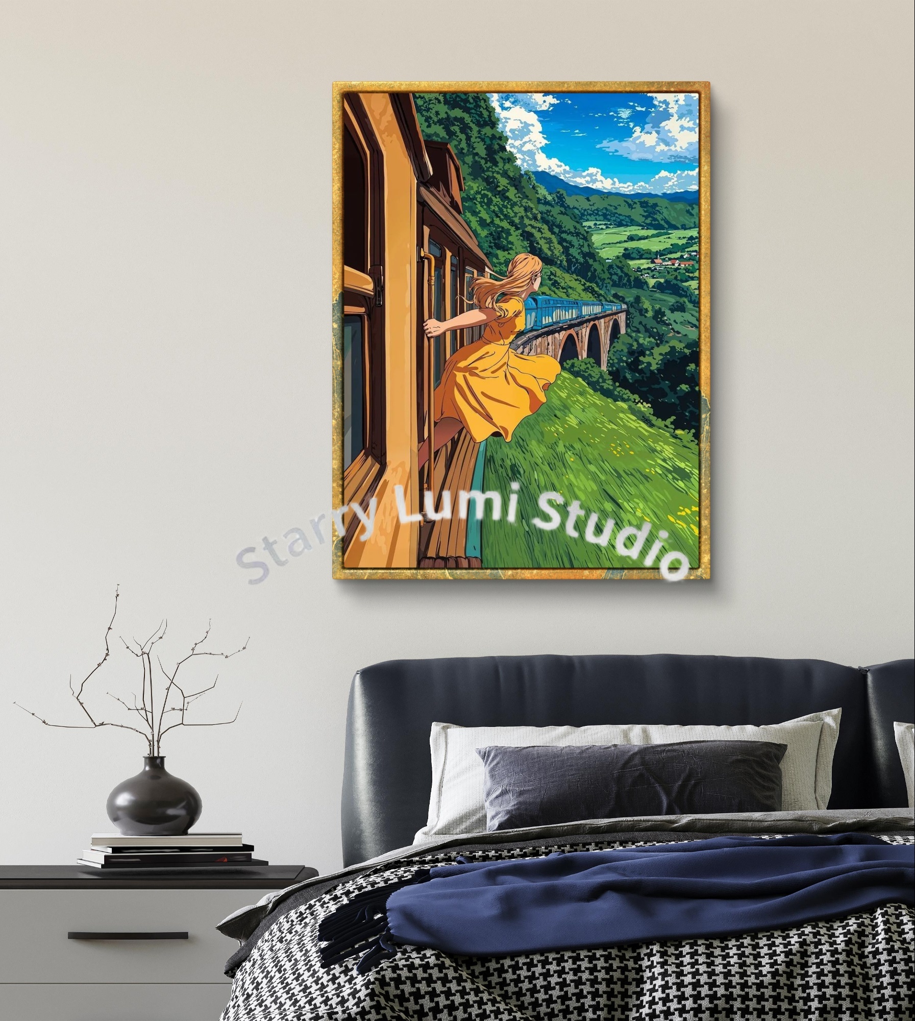 Japan Shinkansen 5D Diamond Pa - Embroidery Pattern のレビューと価格