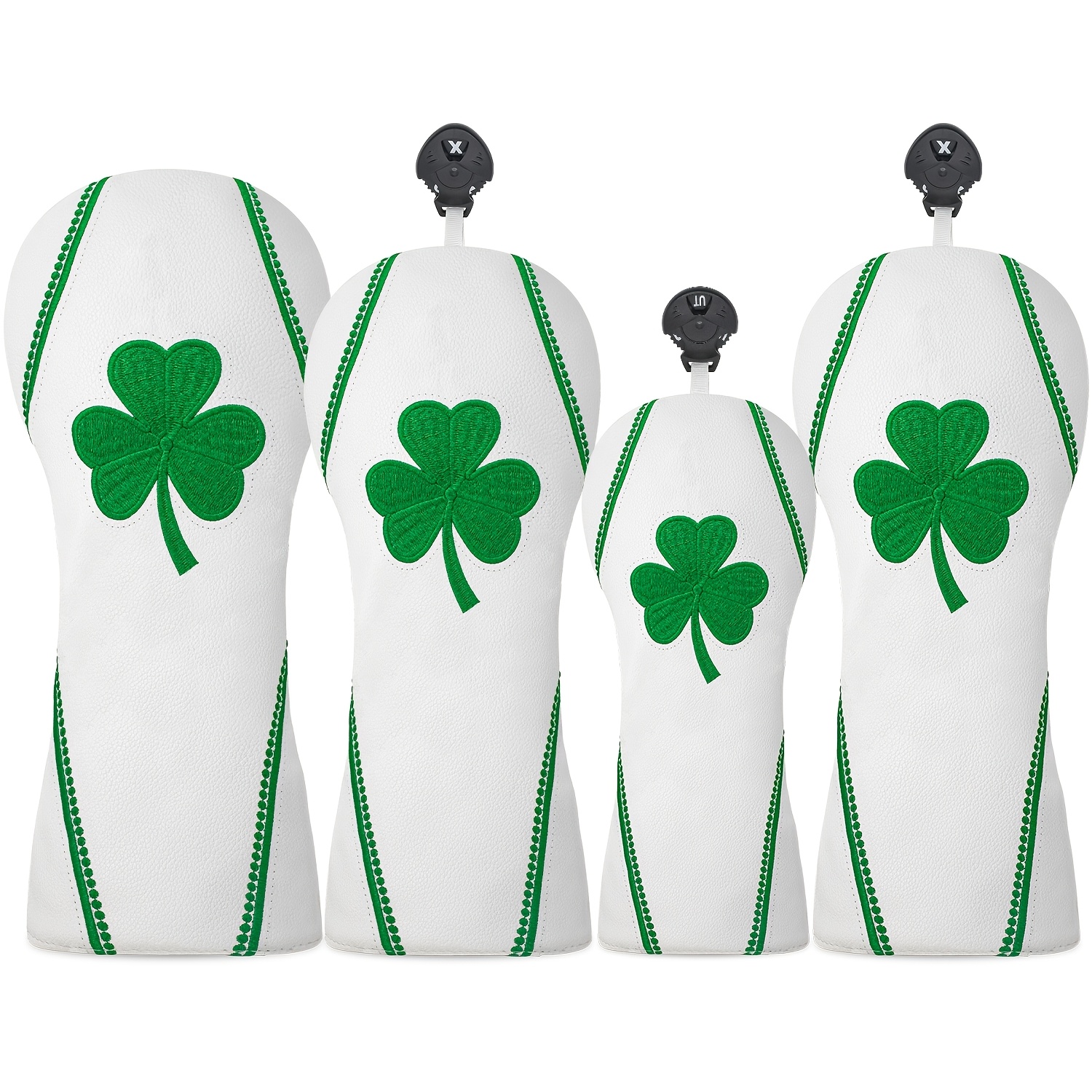 1pc/4pcs Golf Club Head Covers - Embroidery Design のレビューと価格
