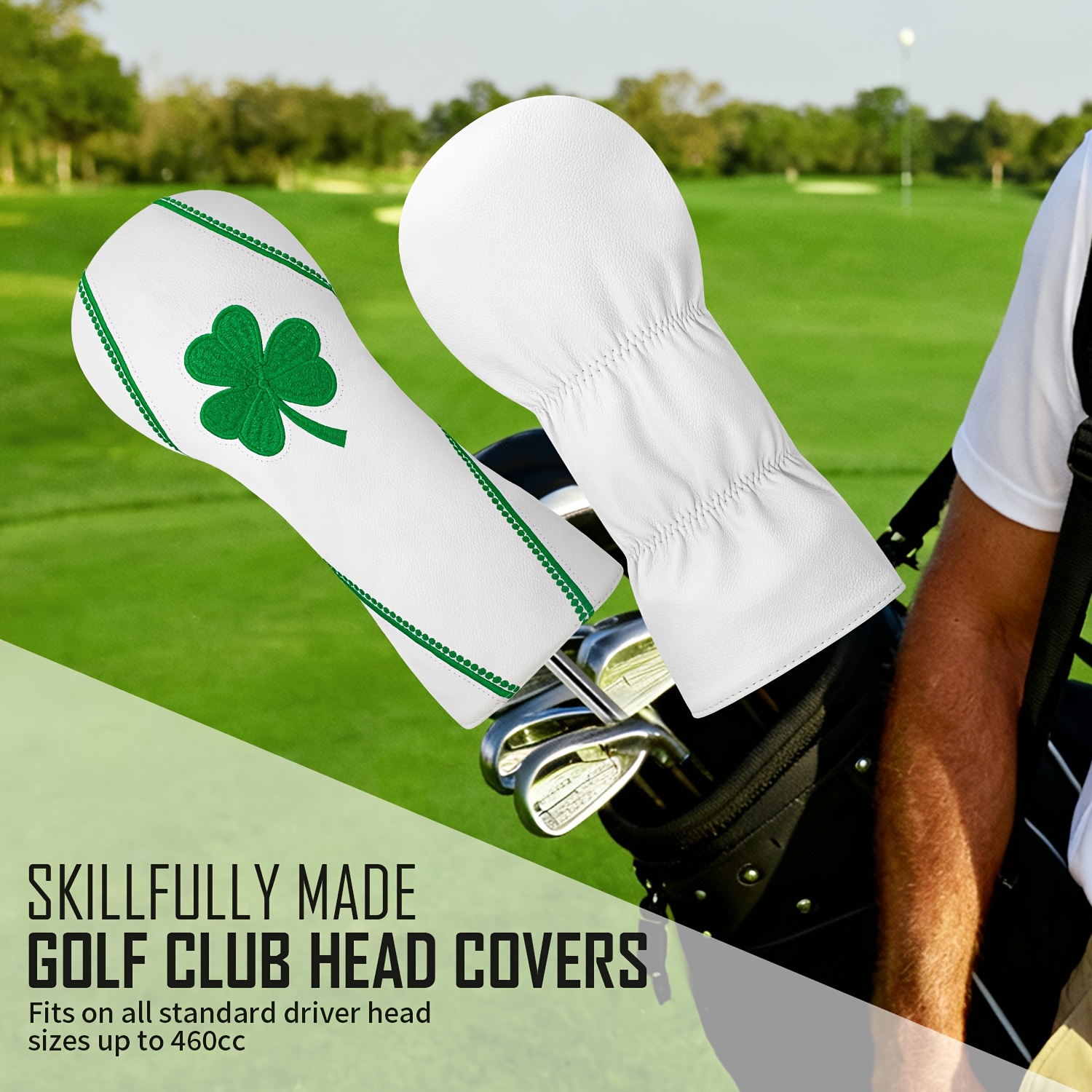 1pc/4pcs Golf Club Head Covers - Embroidery Design のレビューと価格
