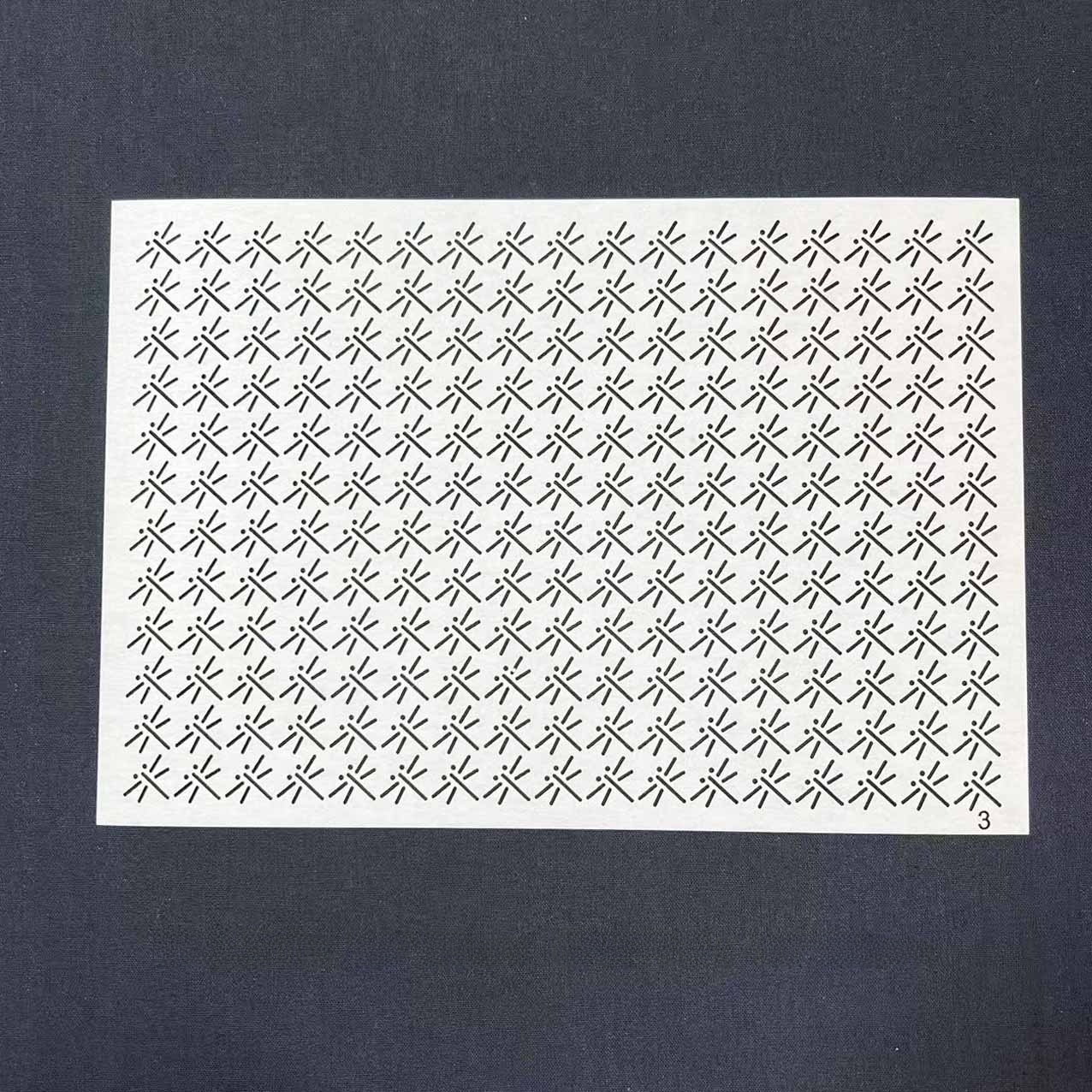 Soft Embroidery Stencil R24 Dr - Embroidery Pattern のレビューと価格
