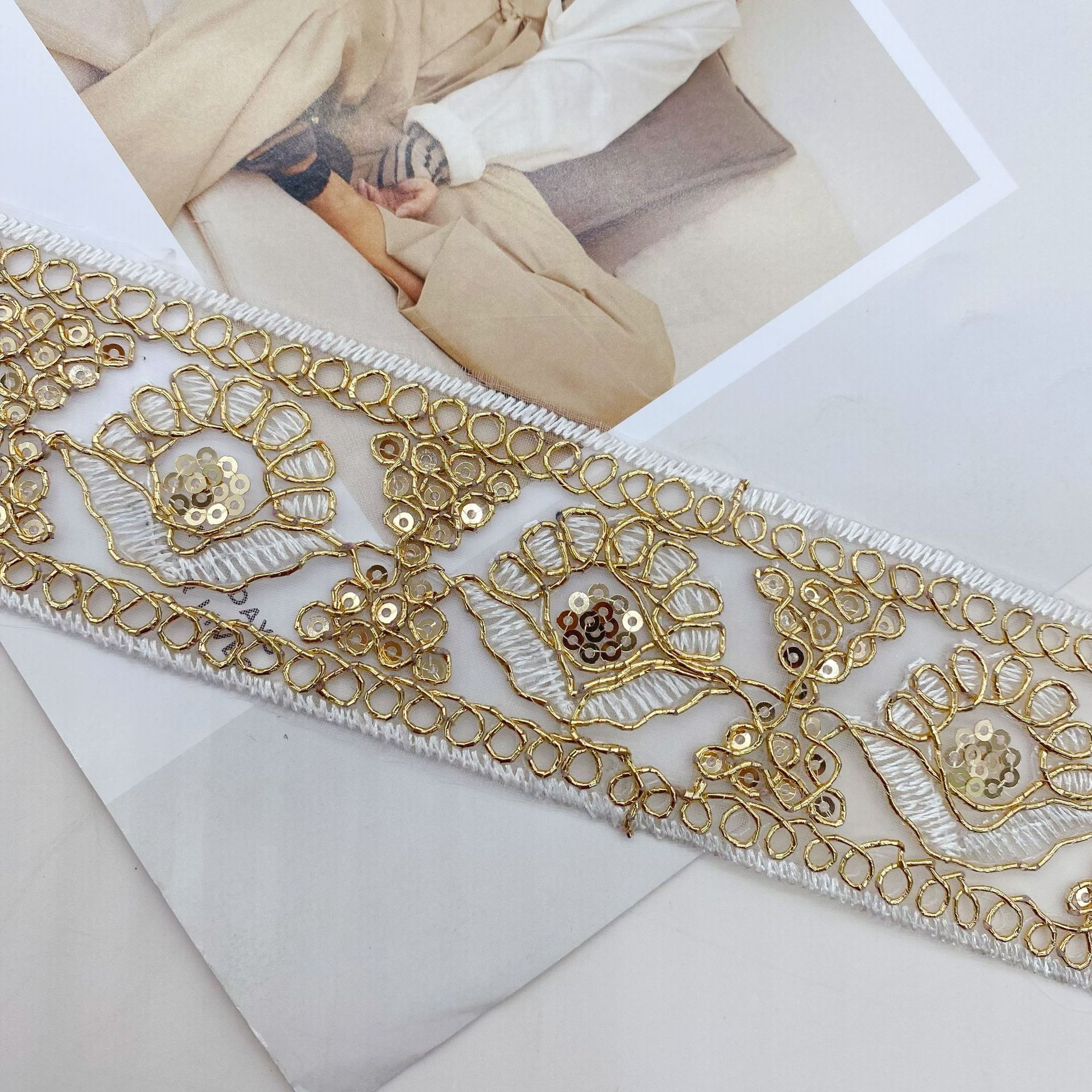 3Yards Of Wholesale National S - Embroidery Net Fabric のレビューと価格