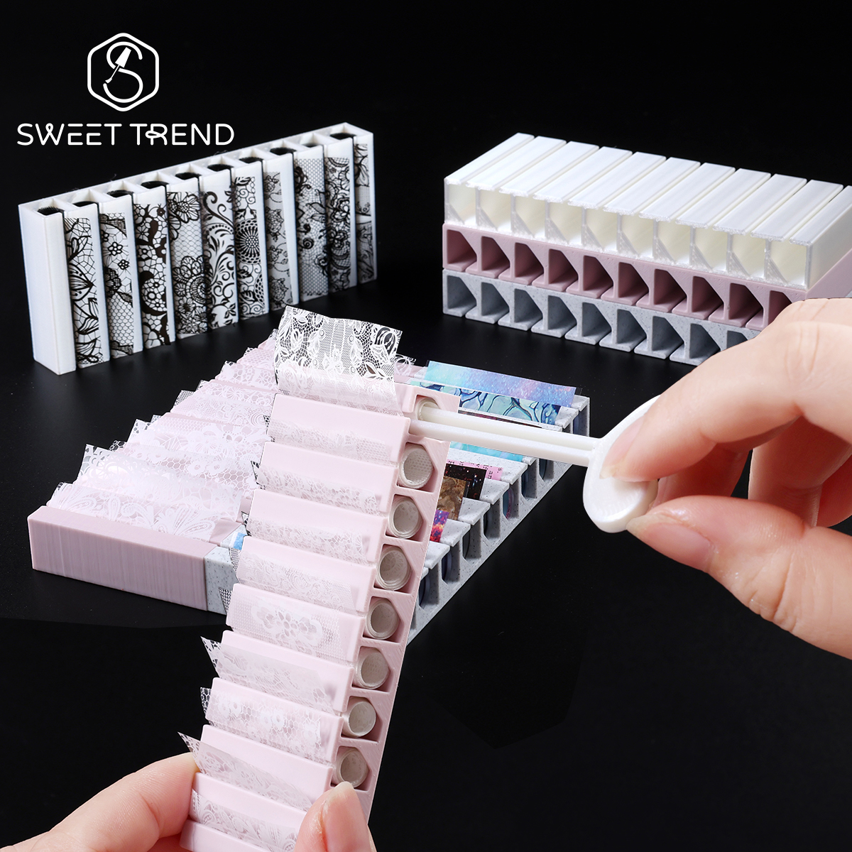 Nail Transfer Foils Storage Bo - Transfer Paper Carbon のレビューと価格