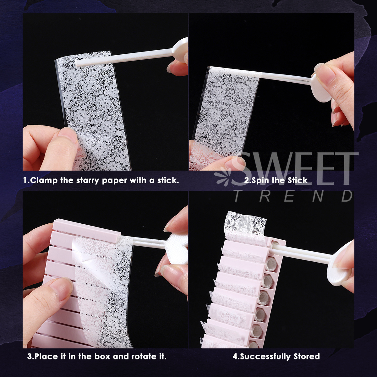 Nail Transfer Foils Storage Bo - Transfer Paper Carbon のレビューと価格