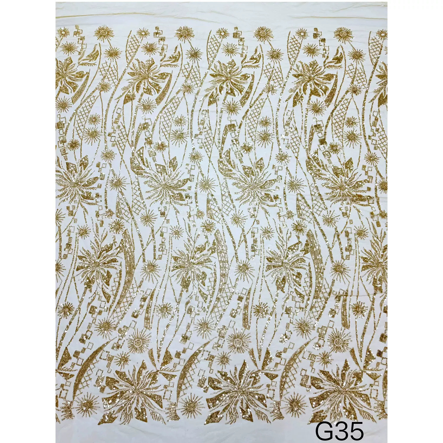 1yard soft Lace fabric Geometr - Embroidery Pattern のレビューと価格