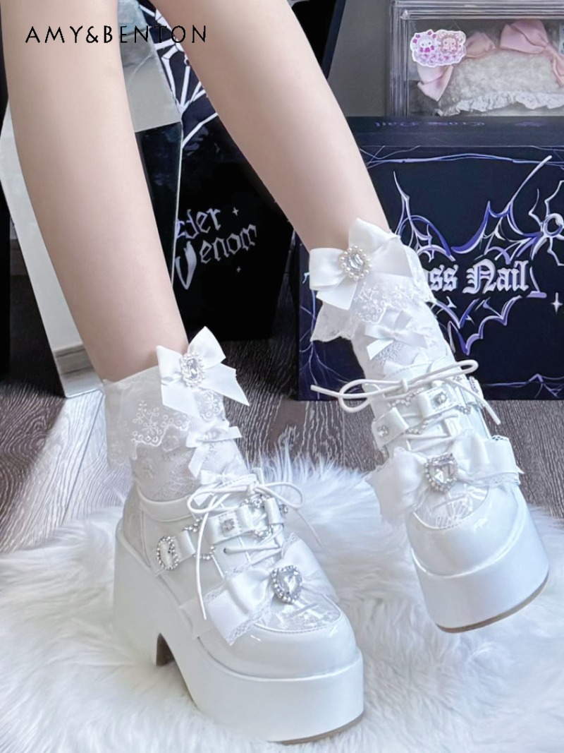 Japanese Style Lolita Thick-So - Embroidery Dress のレビューと価格