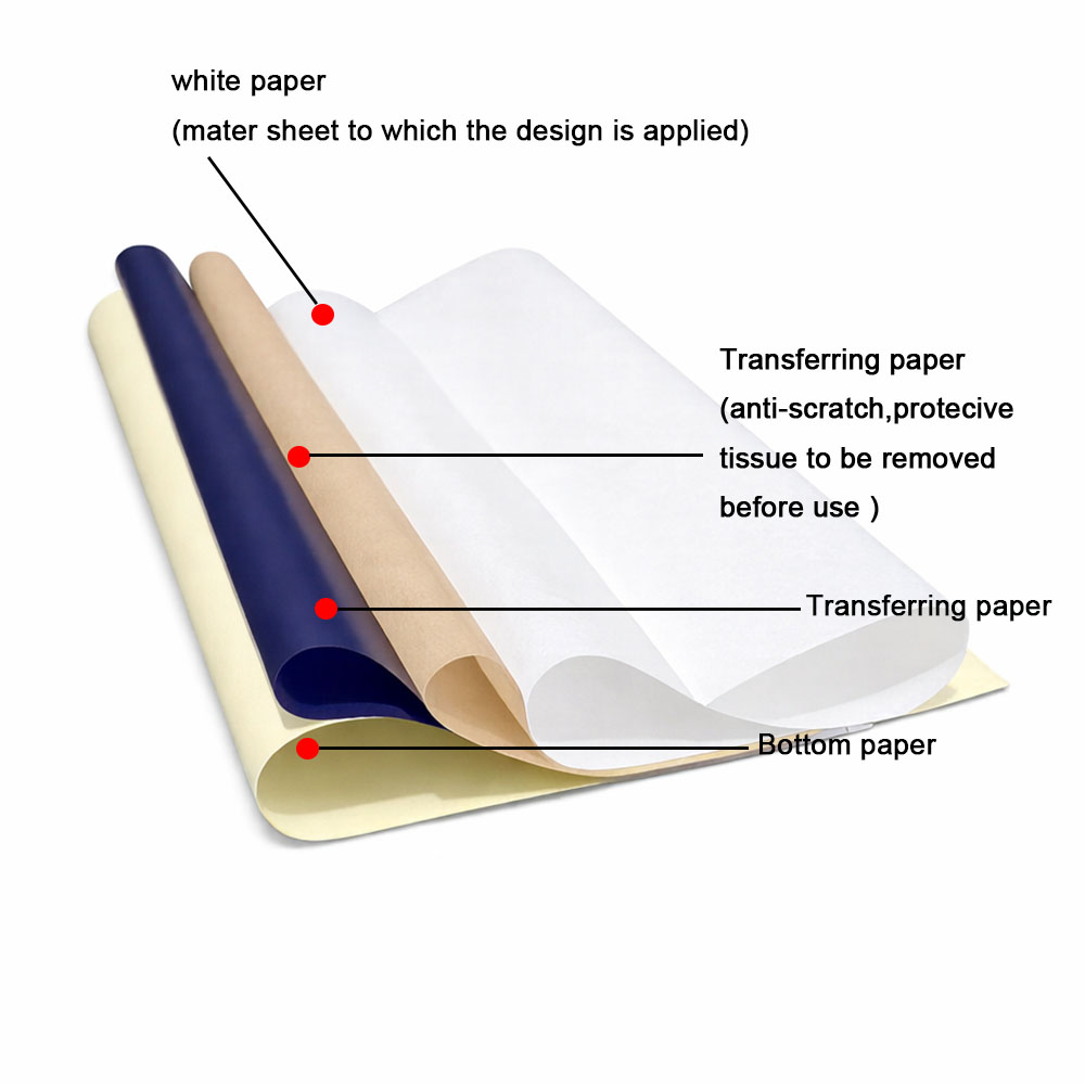 Audersigt 50/100Sheets Tattoo  - Transfer Paper Carbon のレビューと価格