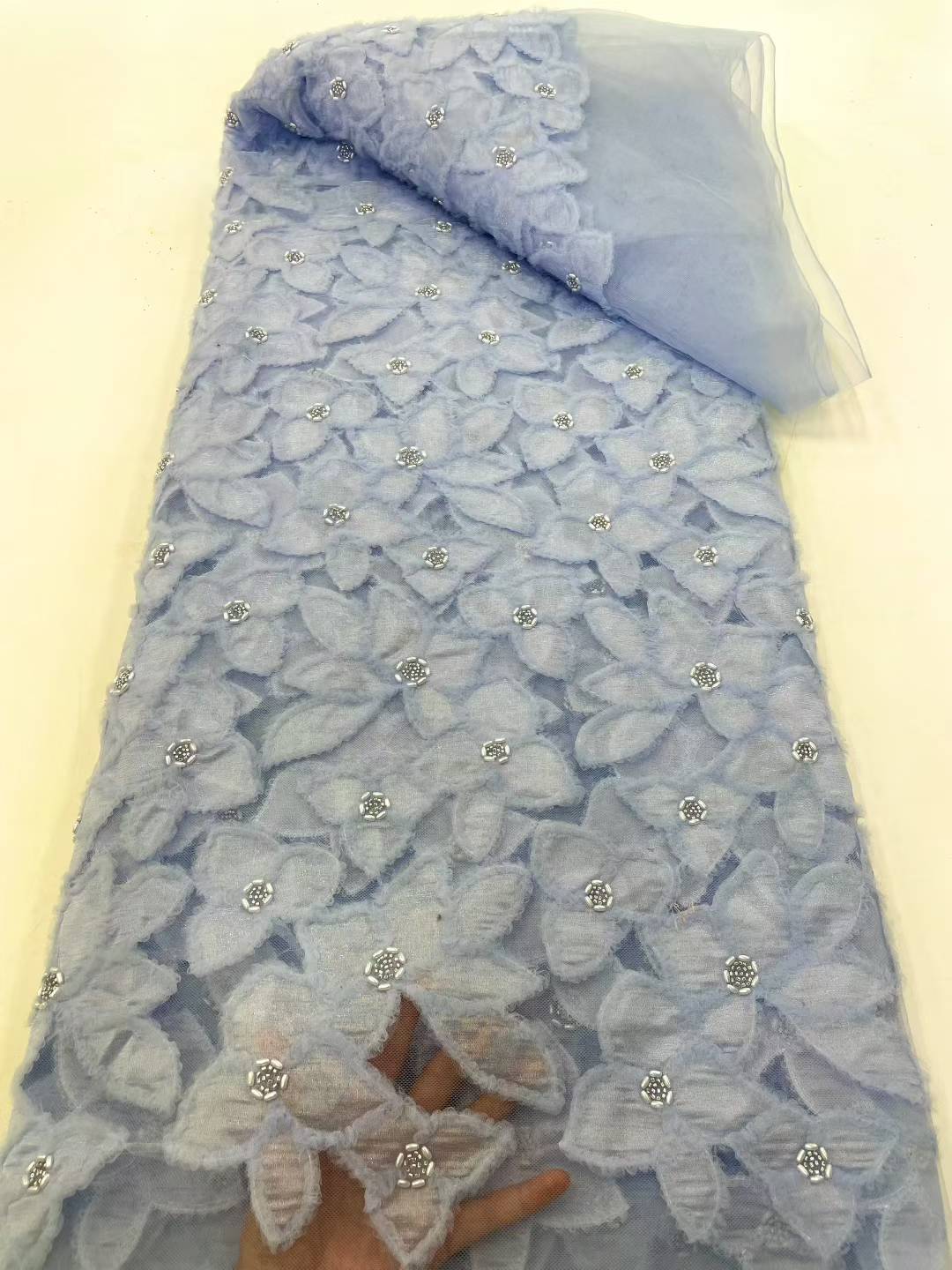 African Tulle Lace Fabric 2025 - Embroidery Net Fabric のレビューと価格