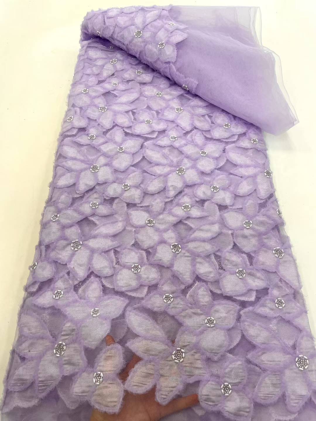 African Tulle Lace Fabric 2025 - Embroidery Net Fabric のレビューと価格