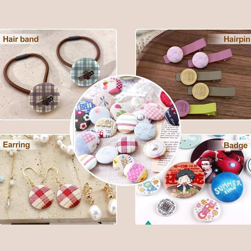Cover Buttons Tools Multi-size - Embroidery Unique Design のレビューと価格