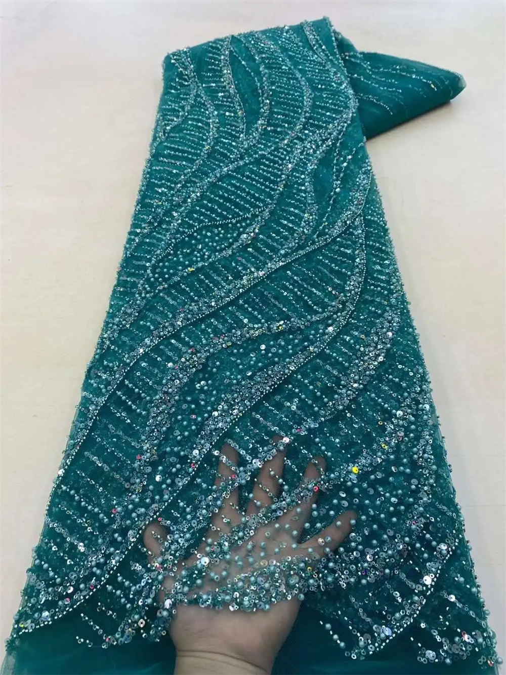Wholesale 2025 African Sequins - Embroidery Net Fabric のレビューと価格