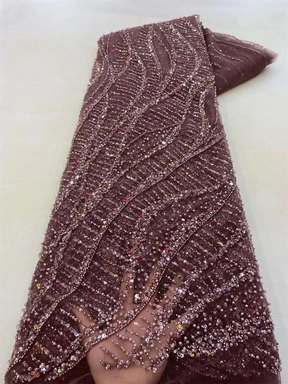 Wholesale 2025 African Sequins - Embroidery Net Fabric のレビューと価格