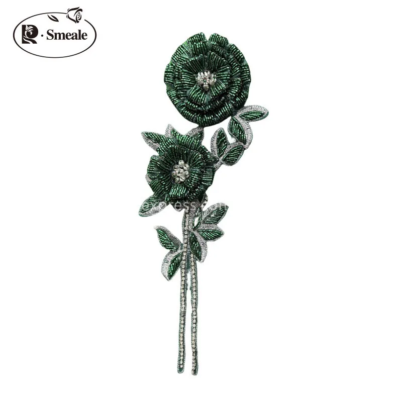 NEW Multicolor Handmade Beaded - Embroidery Roses のレビューと価格