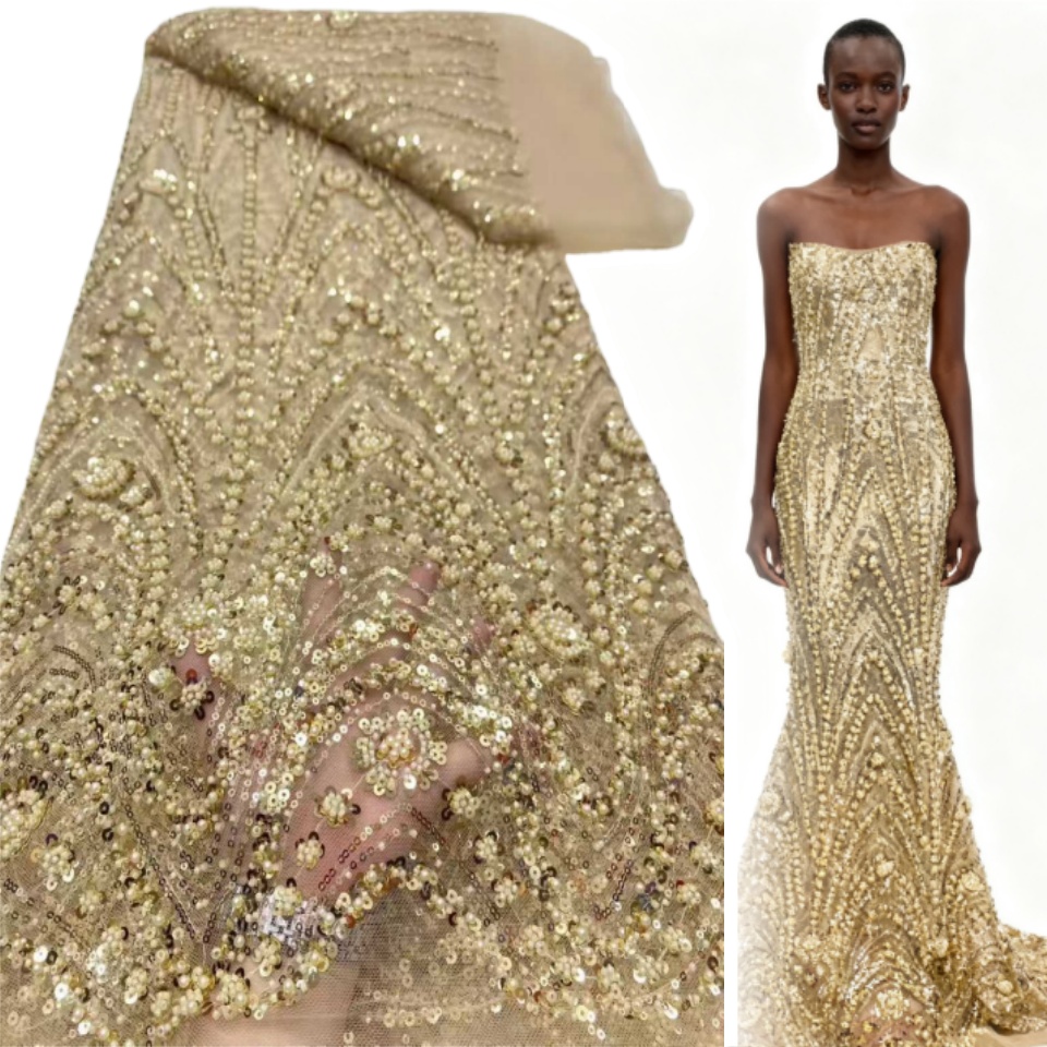 2026 African Nigerian High-Qua - Embroidery Net Fabric のレビューと価格