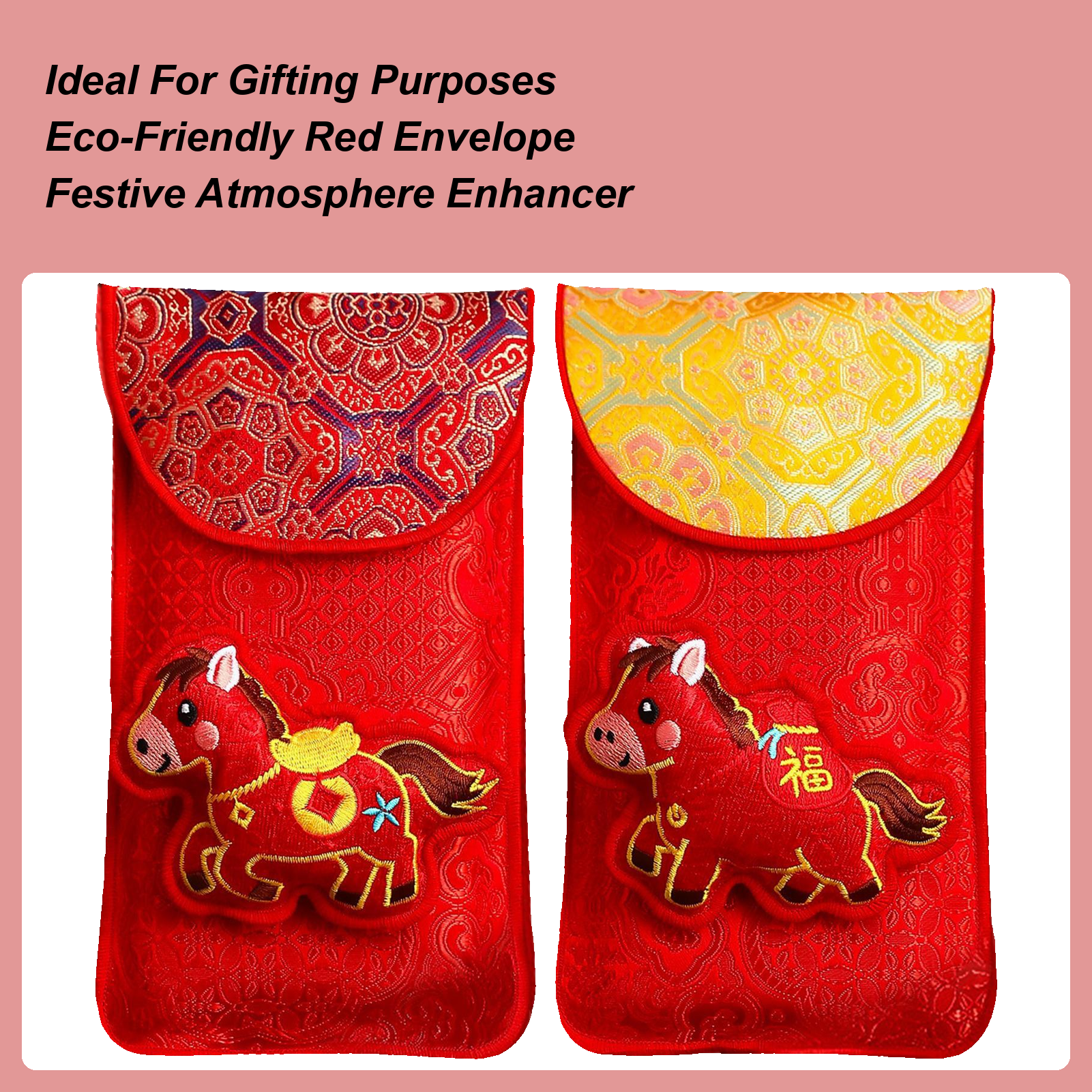 Year Of The Horse Embroidered  - Embroidery Red のレビューと価格