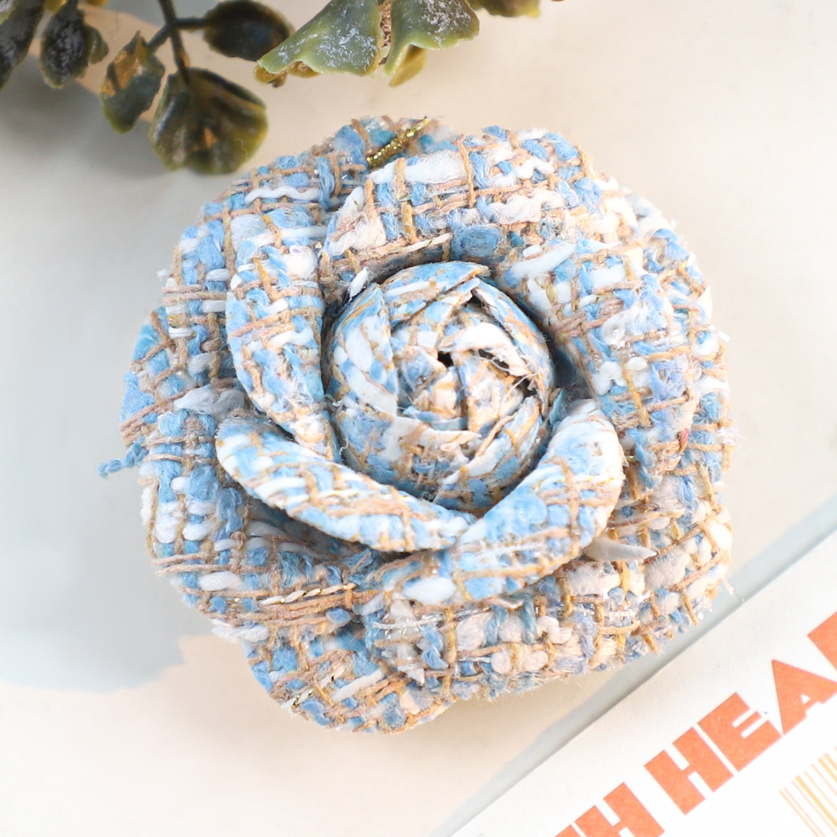 6CM Camellia Brooch for Women  - Embroidery Kaftan のレビューと価格