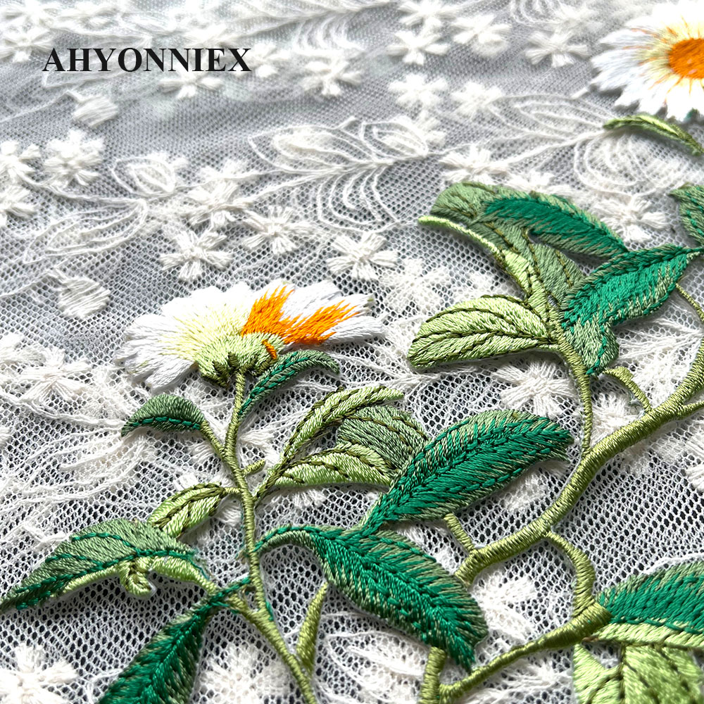 1 Piece Iron on Embroidery Pat - Embroidery Daisy のレビューと価格