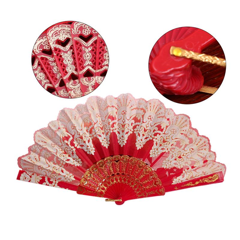Spanish Style Fan Wedding Silk - Embroidery Daisy のレビューと価格