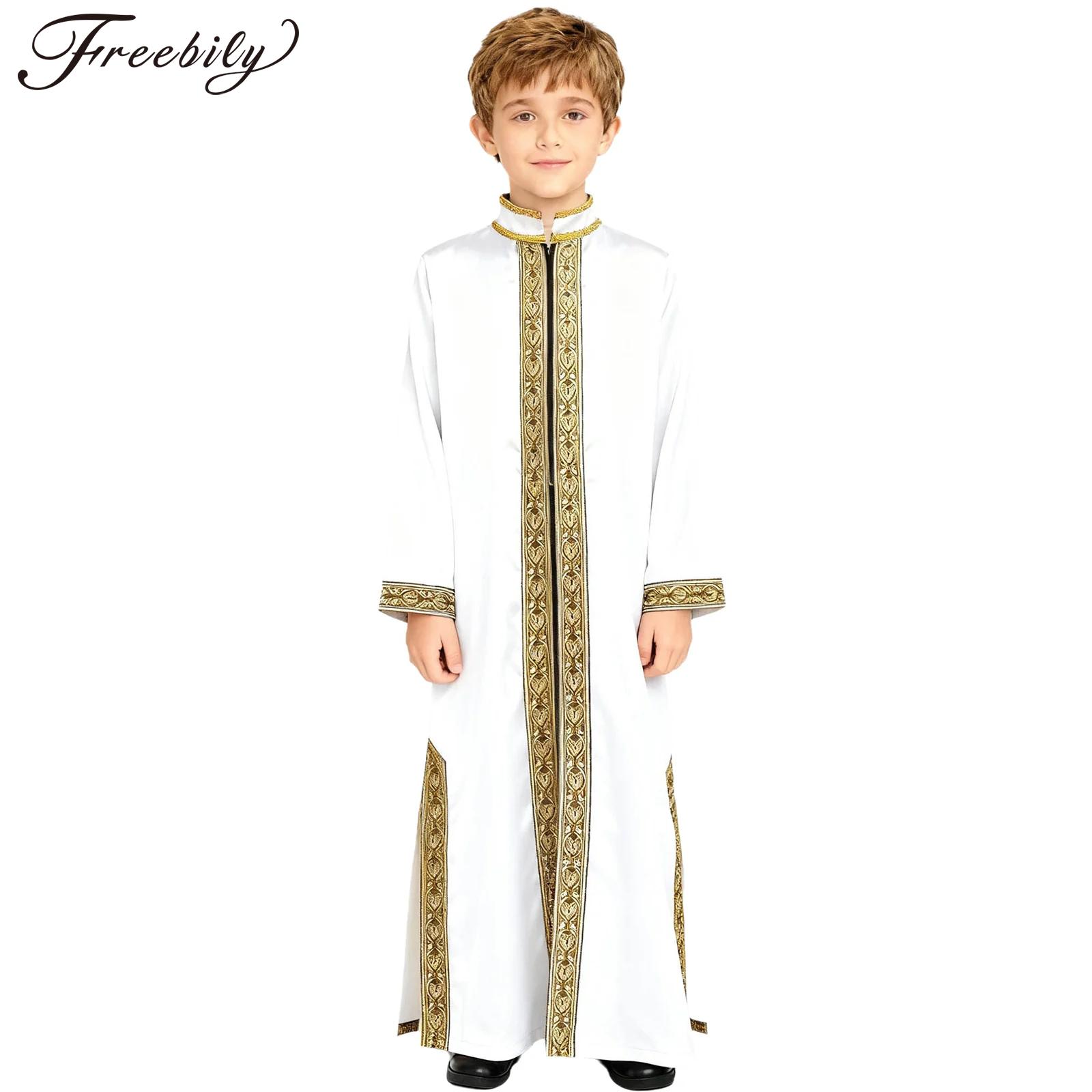 Boys Gold Embroidery Maxi Musl - Embroidery Kaftan のレビューと価格