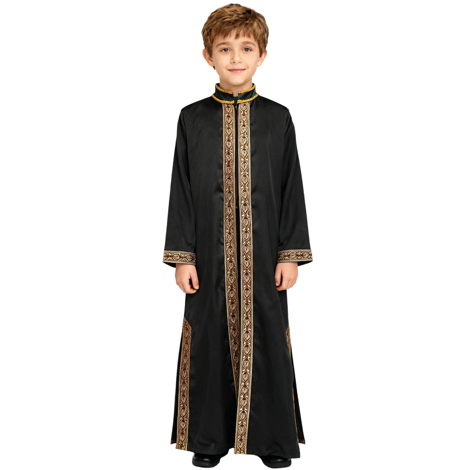 Boys Gold Embroidery Maxi Musl - Embroidery Kaftan のレビューと価格
